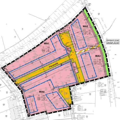 Bebauungsplan Nr. 108 "Wohnbebauung Robert-Koch-Straße (ehem. Interfalz-Gelände)" der Stadt Oranienburg