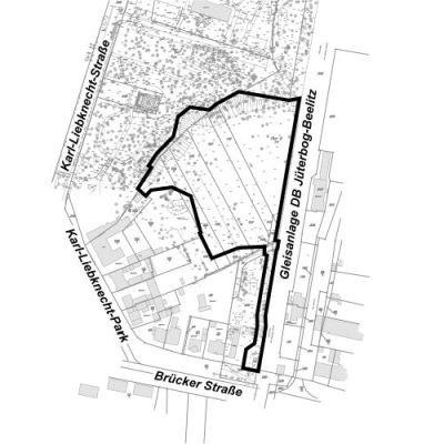 Bebauungsplan "Freibad Wasserturmpark" in der Stadt Beelitz