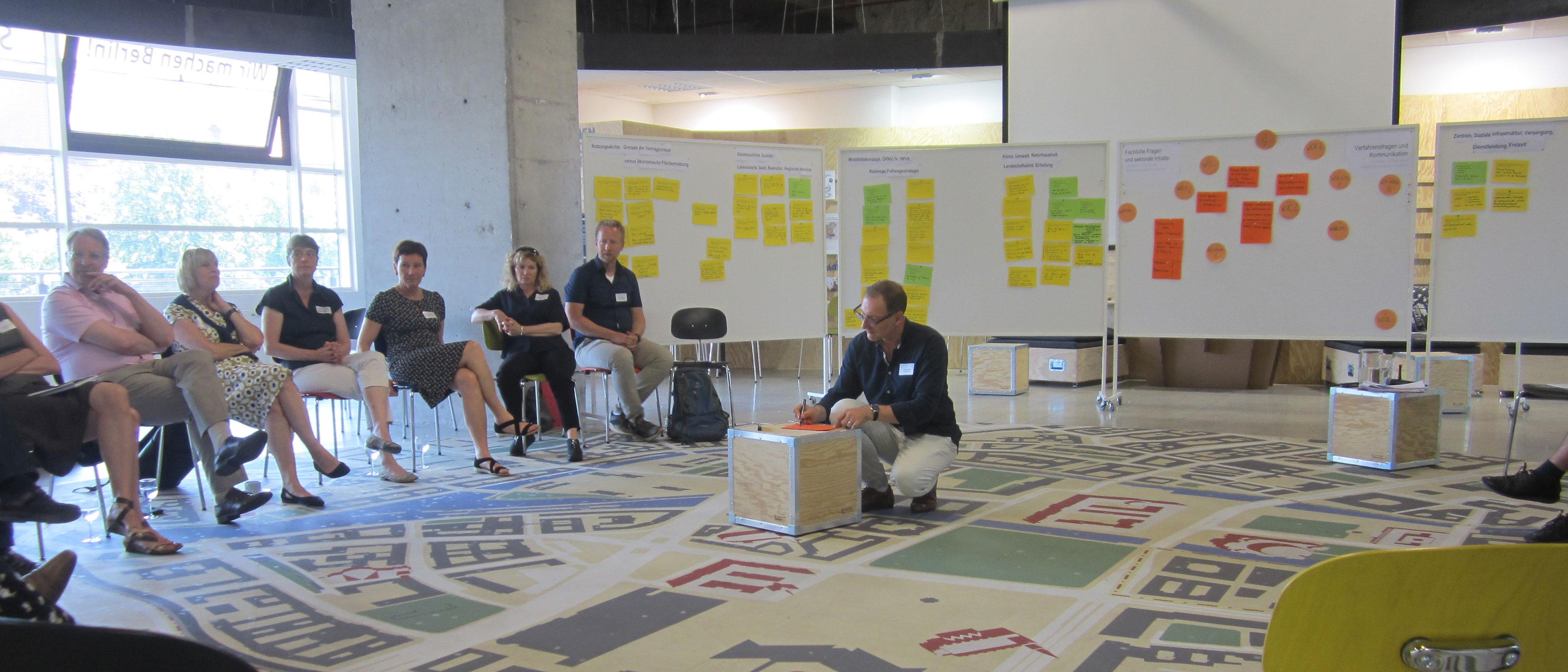 Während des Workshops