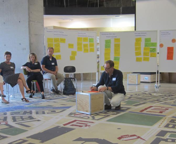 Während des Workshops