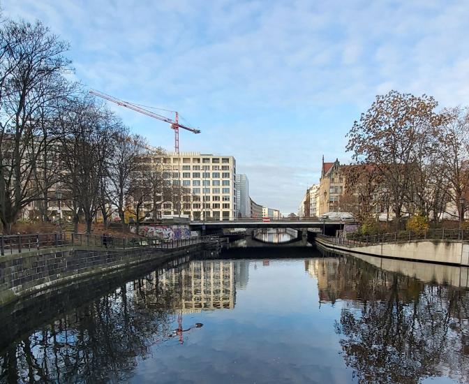 Blick auf den Spreekanal